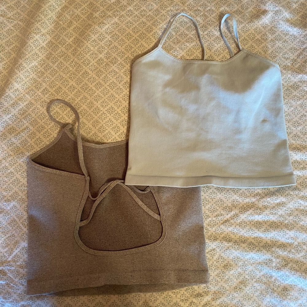 2 free people strappy bramis